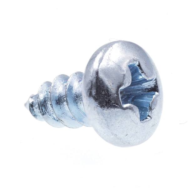 Prime-Line Sheet Metal Screw, Self-Tap Pan Head Phil Drive No. 4 X 1/4in Zinc Plated Steel 50PK 9018883 - main